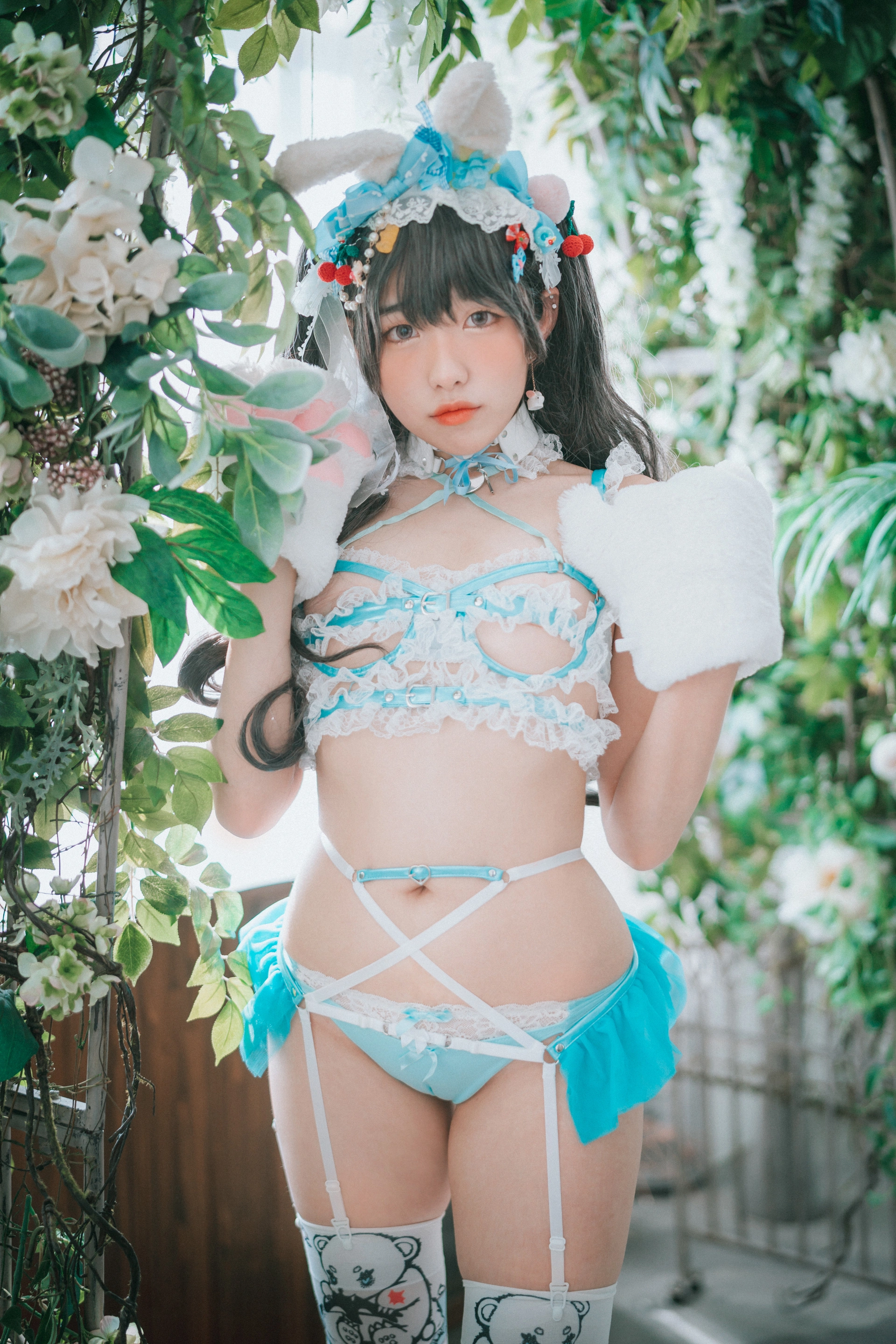 071.[DJAWA] SonSon - Turquoise Bunny 1
